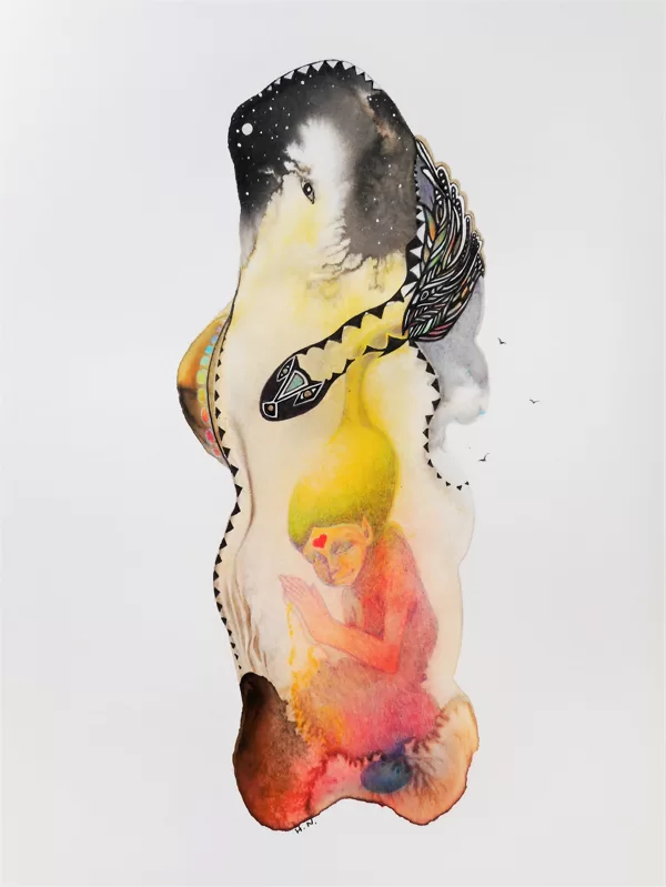 Prière - Prayer - 7x11 po. 2019